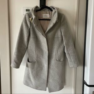 Aritzia Babaton Pearce gray coat M
